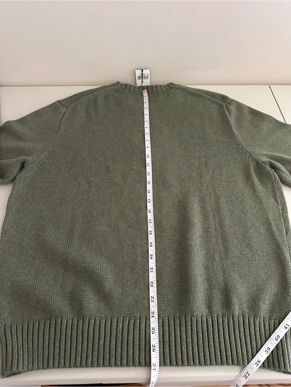 NWT Polo Ralph Lauren Hudson Valley Bear Sweater XL Lovette Heather Olive Green - Picture 5 of 7